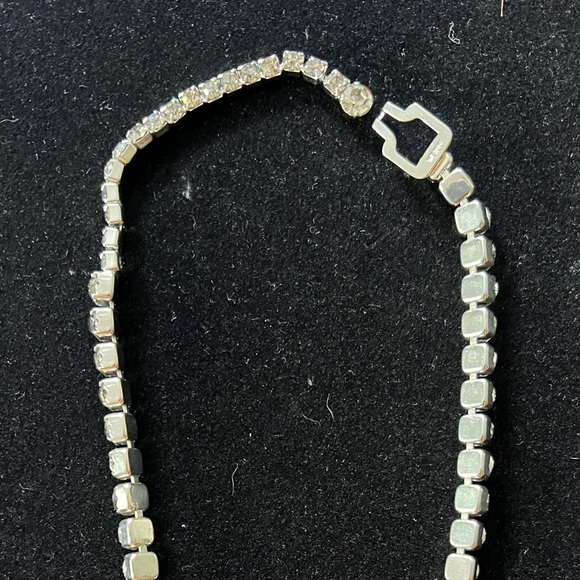 Albert Weiss Smoky Rhinestone Necklace - Picture 3 of 4